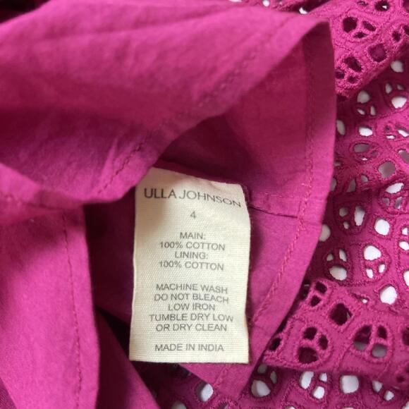 Ulla Johnson Jessa Gown in Ruby, $695 NWOT, Size 4, 80% OFF! 1119 - Picture 7 of 7